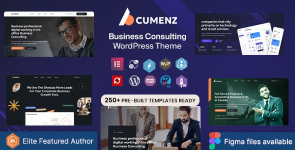 Acumenz v1.0.2 Business & Consulting WordPress Elementor Theme