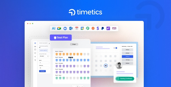 WP Timetics v1.0.24 Appointment Booking WordPress Plugin