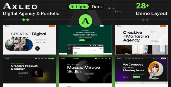 Axleo (v1.1.0) Digital Agency WordPress Theme