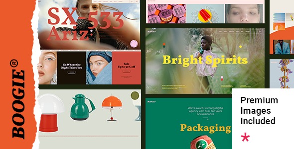 Boogie v1.0 Design Agency and Portfolio Theme [Activated]