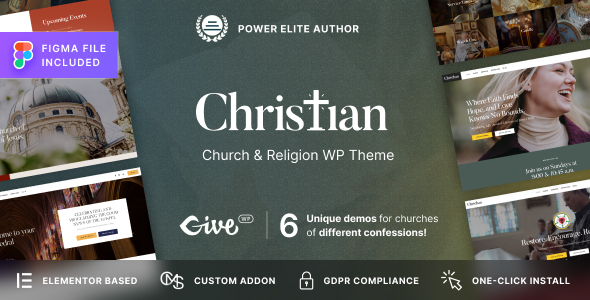 Christian v1.0.8 Church WordPress Theme