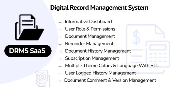 DRMS SaaS (v1.9) Digital Record Management System