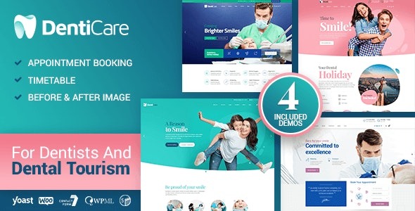 Dentalist v1.0.7 Medical and Dentist WordPress Theme