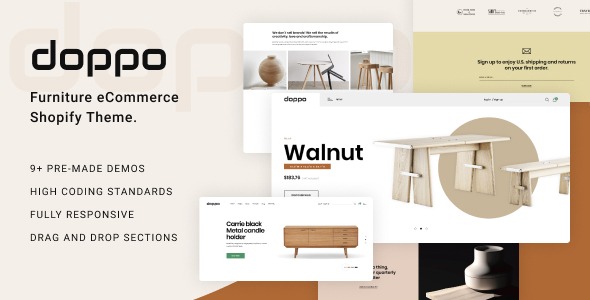 Doppo (May 6, 2023) Furniture Multipurpose Shopify Theme