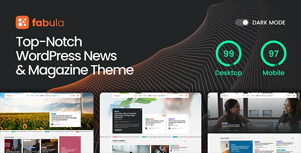 Fabula v1.2.8 News & Magazine WordPress Theme [Activated]