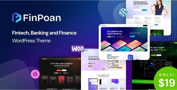 FinPoan (v1.0.5) Fintech, Banking and Finance WordPress Theme