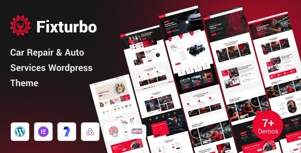 Fixturbo (v1.0.3) Car Service & Repair WordPress Theme