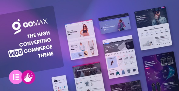Gomax v1.0.7 – Elementor WooCommerce WordPress Theme  [Activated]