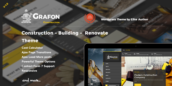 Grafon (v1.1.0) Construction Building Renovate WordPress Theme