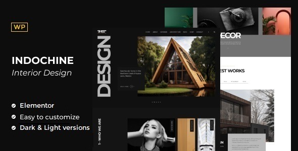 Indochine v1.0 Architecture and Interiors WordPress Theme