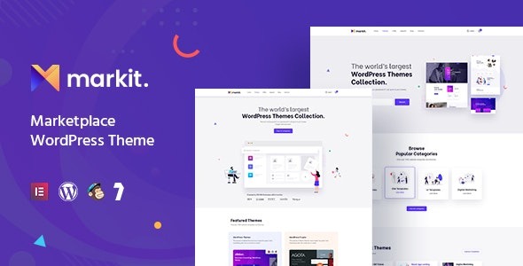 Markite (v1.4.0) Digital Marketplace WordPress Theme