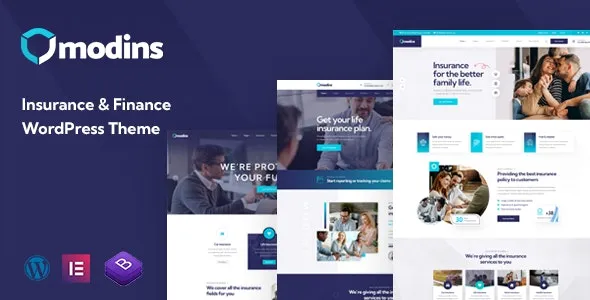 Modins (v1.1.6) Insurance & Finance WordPress Theme