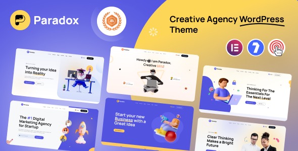 Paradox v1.0 Creative Agency WordPress Theme