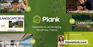 Plank v1.0 Carpenter & Landscaping WordPress Theme [Activated]