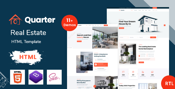 Quarter (7 January 2025) Real Estate HTML Template