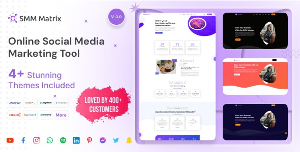 SMM Matrix v4.0 Social Media Marketing Tool [Activated]