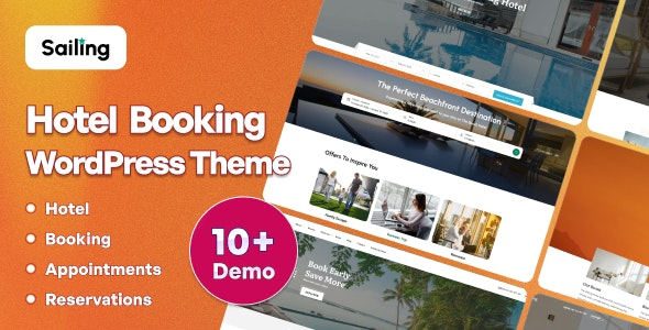 Sailing (v4.3.9) Hotel WordPress Theme [Activated]