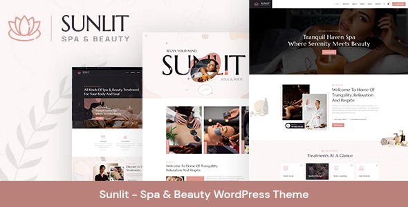 Sunlit v1.0.3 Spa & Beauty WordPress Theme
