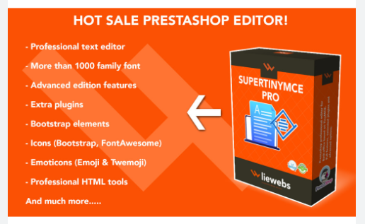 SuperTinyMCE PRO v6.3.3 Professional HTML content editor