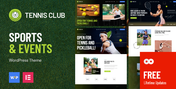 Tennis Club (v1.3) Sports Theme