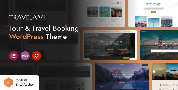 Travelami v1.0.7 Tour & Travel Booking WordPress Theme