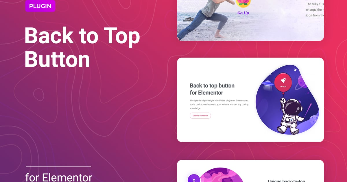 Uper (v1.0.4) Back to Top Button for Elementor