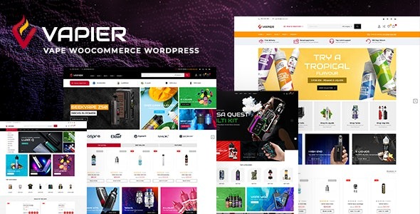 Vapier (v1.1.8) Vape Store WooCommerce WordPress Theme