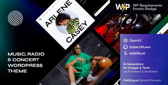 Verse v1.7 Music, Radio & Concert WordPress Theme [Activated]