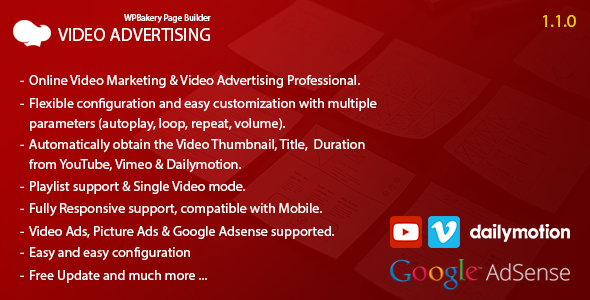 Video Advertising (v1.1.0) Addon For WPBakery Page Builder