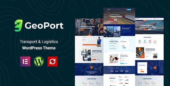 Geoport (v3.0.3) Transport & Logistics WordPress Theme