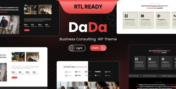 DaDa (v1.0.2) Business Consulting Theme