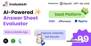 EvaluateAI v7.0 – AI Powered Answer Sheet Evaluator and Marksheet Generator SaaS Platform