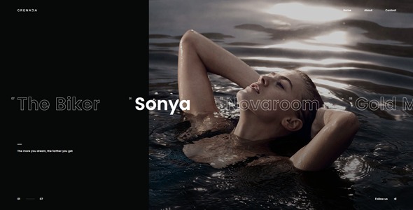 Grenada v2.9 – Creative WordPress Ajax Portfolio Showcase Slider Theme