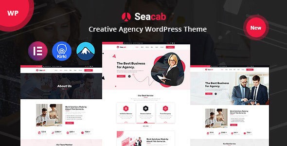 Seacab v1.0.7 Creative Agency WordPress Theme