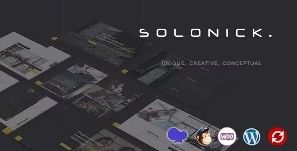 Solonick v6.6.1 – Personal Portfolio WordPress Theme