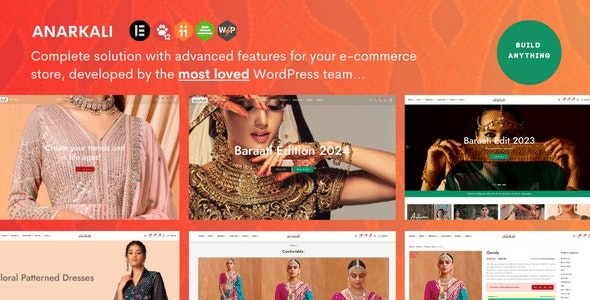 Anarkali (v1.1.3) Fashion Shop Ecommerce Elementor Theme