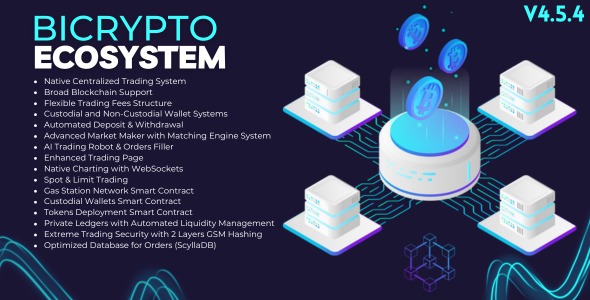 EcoSystem & Native Trading Addon for Bicrypto v4.5.4