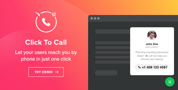 Elfsight Click To Call Plugin v1.2.0