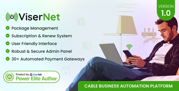ViserNet v1.0 – Cable Business Automation Platform [Activated]