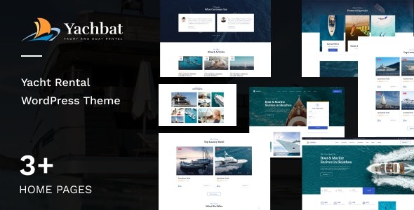 Yachbat (v1.2.8) Yacht & Boat Rental WordPress Theme