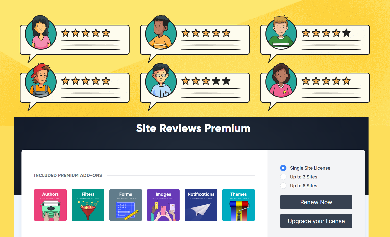 Site Reviews Premium v7.2.3 + All Addons