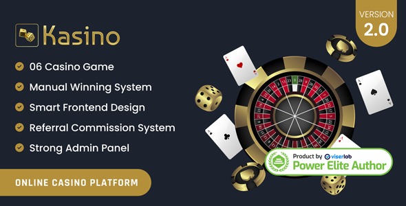 Kasino v2.0 – Online Casino Platform 在线赌场平台