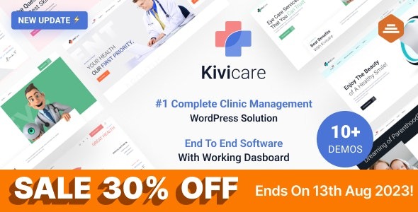 KiviCare v1.4.1 Clinic And Patient Management HTML Template 诊所和患者管理 HTML 模板