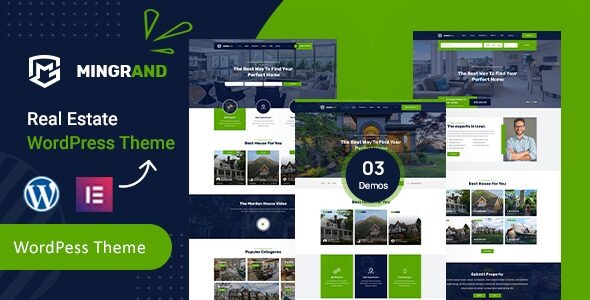 Mingrand (v1.0.2) Real Estate WordPress Theme