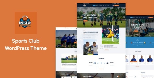 SpoClub (v1.1.1) Sports Club WordPress Theme