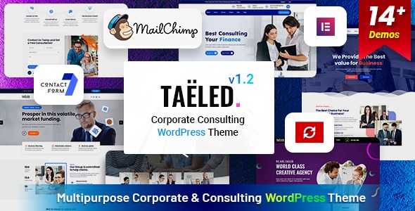 TAELED (v1.2.0) Business Consulting WordPress Theme
