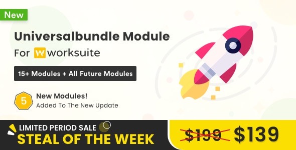 Universal Modules Bundle for Worksuite CRM v1.2.3