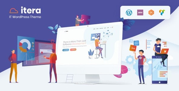 iTera v1.2.6 IT, SEO, Digital WordPress Theme Download